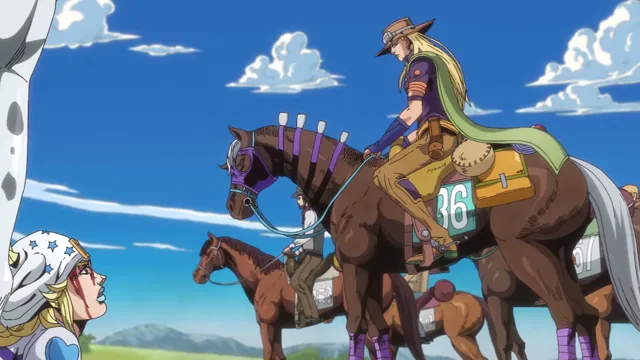 Hình ảnh phim STEEL BALL RUN: Cuộc Phiêu Lưu Kỳ Lạ Của Jojo trên PhimMoiHot Hình ảnh phim STEEL BALL RUN: Cuộc Phiêu Lưu Kỳ Lạ Của Jojo trên PhimMoiHot