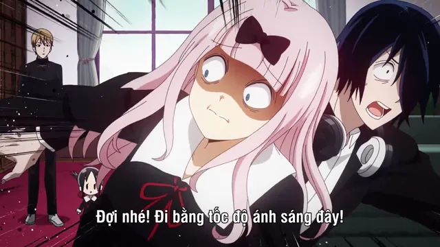 Hình ảnh Kaguya-sama: Cuộc chiến tỏ tình – Nụ hôn đầu không hồi kết tập 1 trên PhimMoiHot