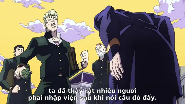 Xem Cuộc phiêu lưu kỳ bí của Jojo: Kim cương bất diệt. tập 1 Vietsub tại PhimMoiHot Xem Cuộc phiêu lưu kỳ bí của Jojo: Kim cương bất diệt. tập 1 Vietsub tại PhimMoiHot