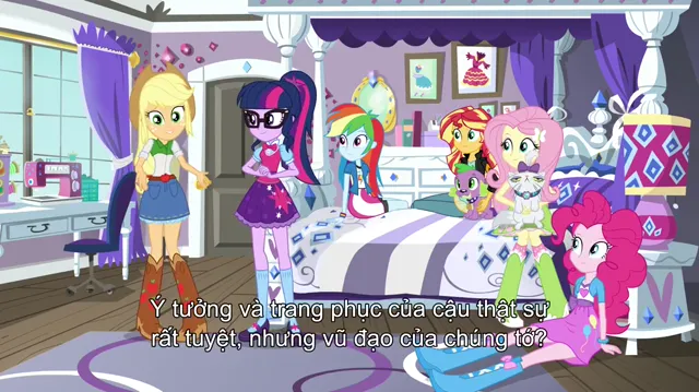 Hình ảnh Những cô gái Equestria: Câu chuyện trường trung học Canterlot tập 2 trên PhimMoiHot